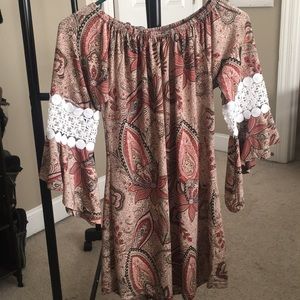 Multi Print Shirt/ Dress